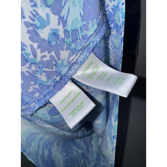 Lily Pulitzer Women’s Hollie Tunic Dress Blue Size XXS - Picture 4 of 4